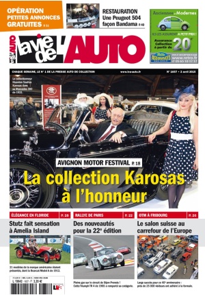 La Vie de l'Auto n° 1657 du 02/04/2015