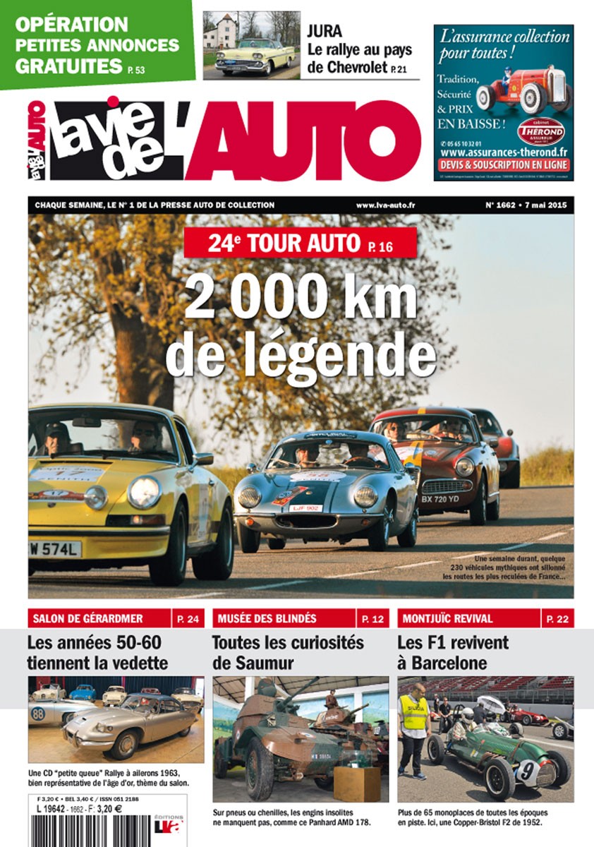 La Vie de l'Auto n° 1662 du 07/05/2015