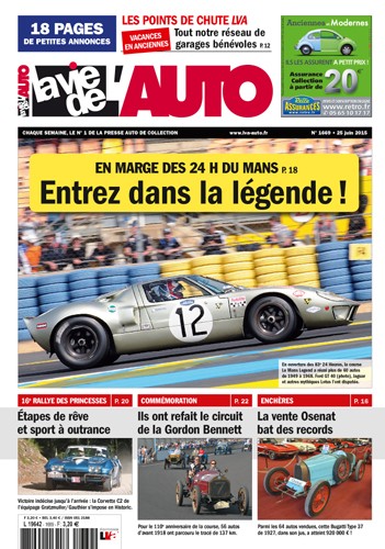 La Vie de l'Auto n° 1669 du 25/06/2015