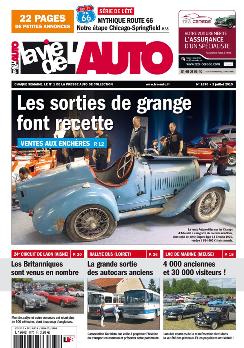La Vie de l'Auto n° 1670 du 02/07/2015