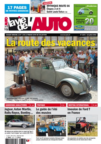 La Vie de l'Auto n° 1672 du 16/07/2015