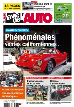 La Vie de l'Auto n° 1678 du 27/08/2015