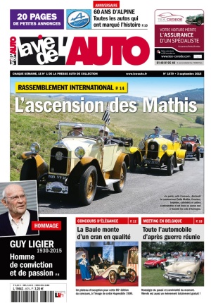 La Vie de l’Auto n° 1679 du 03/09/2015