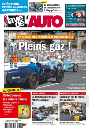 La Vie de l'Auto n° 1683 du 01/10/2015