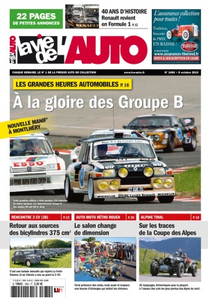 La Vie de l’Auto n° 1684 du 08/10/2015