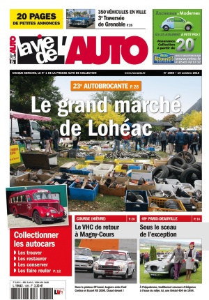 La Vie de l’Auto n° 1685 du 15/10/2015