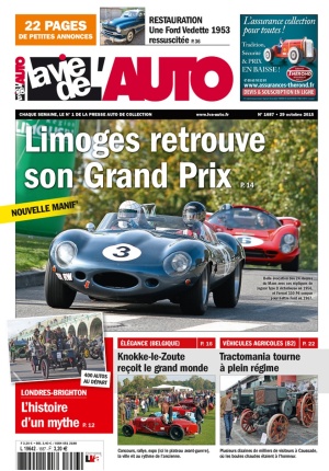 La Vie de l'Auto n° 1687 du 29/10/2015