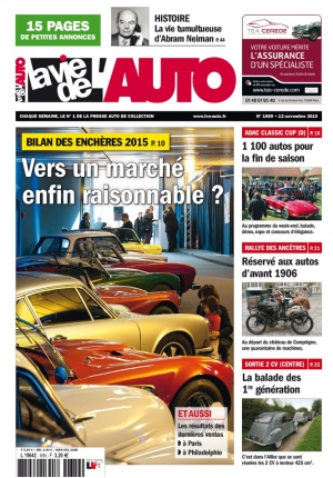 La Vie de l’Auto n° 1689 du 12/11/2015