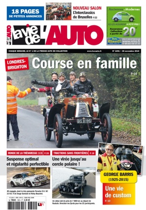 La Vie de l’Auto n° 1691 du 26/11/2015