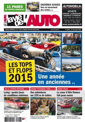 La Vie de l’Auto n° 1696 du 31/12/2015