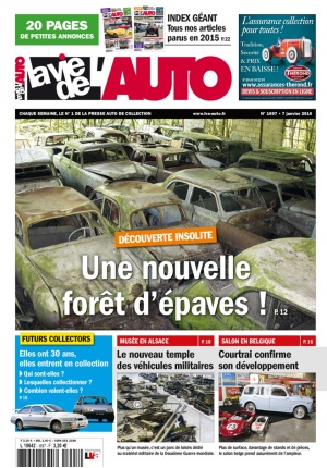 La Vie de l’Auto n° 1697 du 07/01/2016