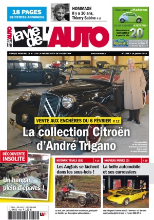 La Vie de l’Auto n° 1698 du 14/01/2016