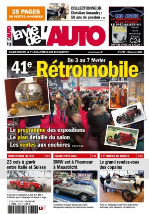 La Vie de l'Auto n° 1700 du 28/01/2016