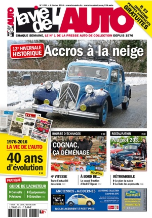 La Vie de l’Auto n° 1701 du 04/02/2016