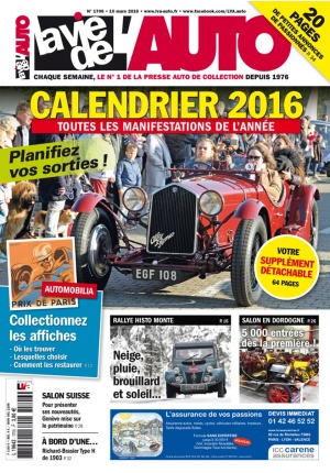 La Vie de l’Auto n° 1706 du 10/03/2016