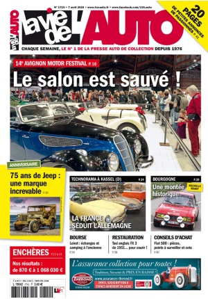 La Vie de l’Auto n° 1710 du 07/04/2016