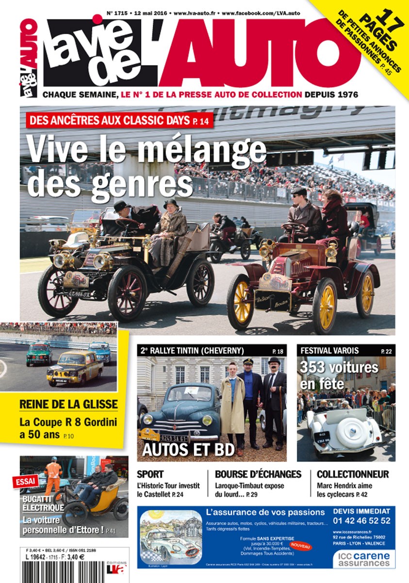 La Vie de l'Auto n° 1715 du 12/05/2016