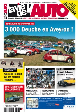 La Vie de l’Auto n° 1718 du 02/06/2016