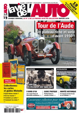 La Vie de l’Auto n° 1727 du 04/08/2016