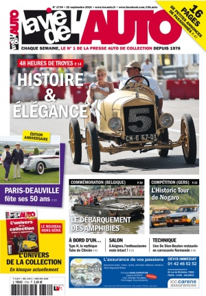 La Vie de l’Auto n° 1734 du 22/09/2016