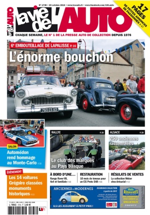 La Vie de l'Auto n° 1738 du 20/10/2016