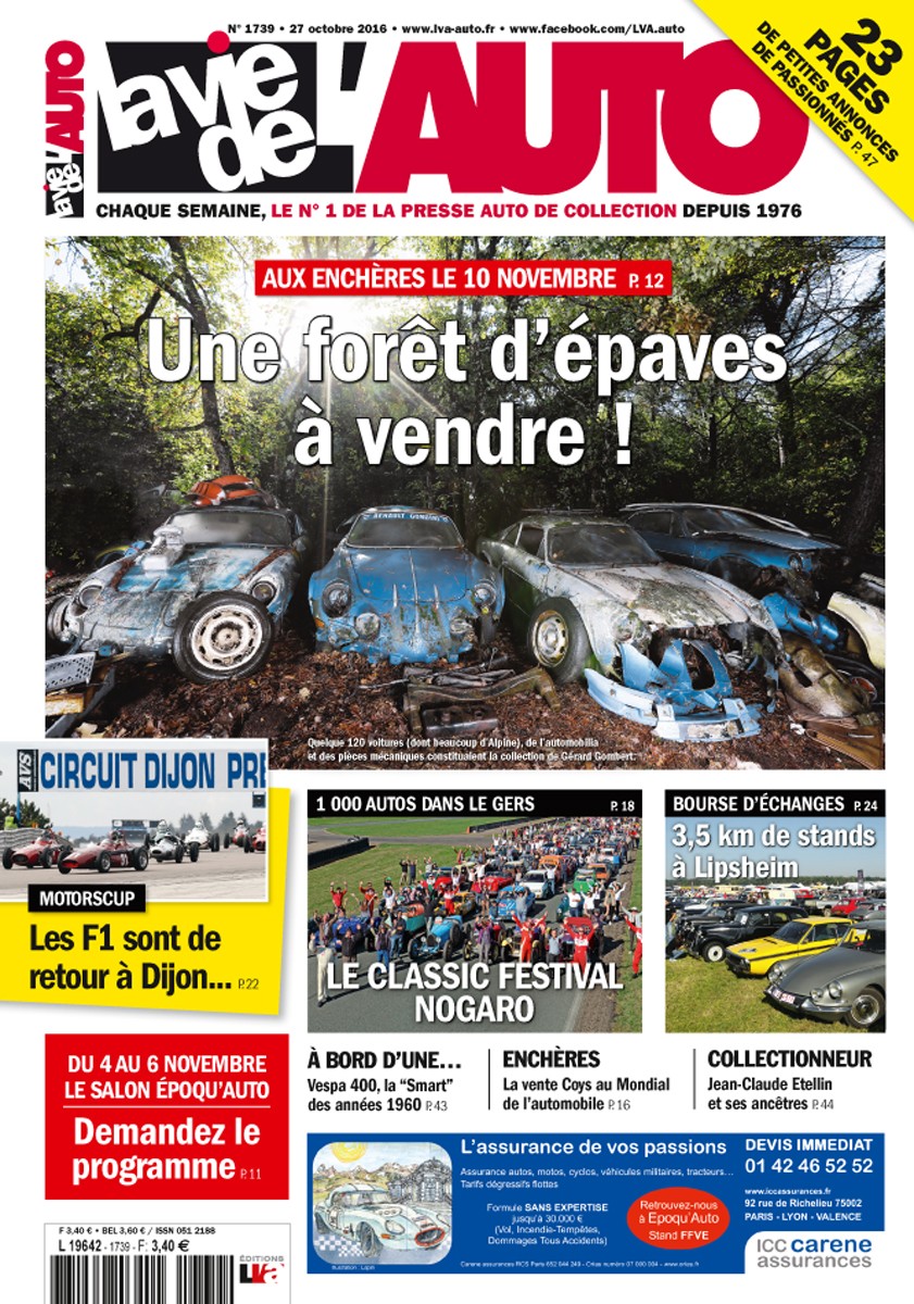 La Vie de l'Auto n° 1739 du 27/10/2016