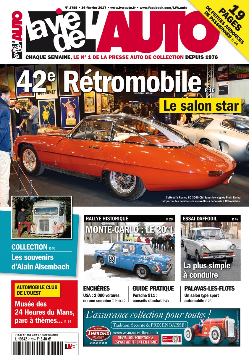 La Vie de l'Auto n° 1755 du 16/02/2017