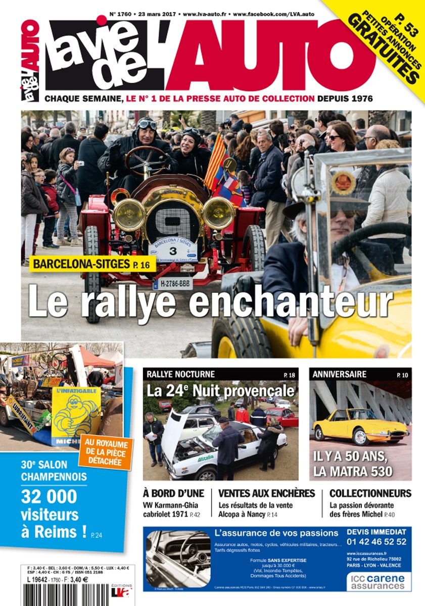 La Vie de l'Auto n° 1760 du 23/03/2017