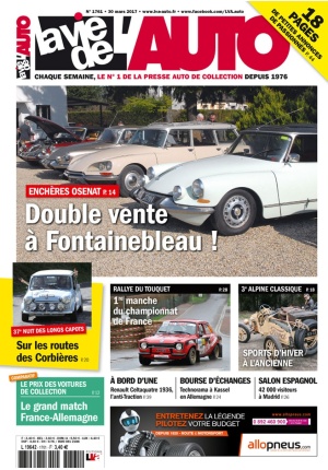 La Vie de l’Auto n° 1761 du 30/03/2017