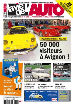 La Vie de l’Auto n° 1762 du 06/04/2017