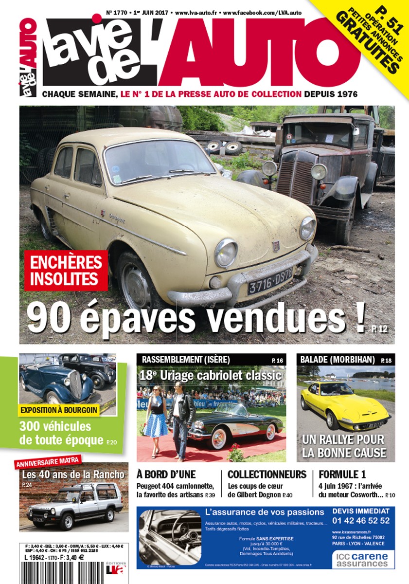 La Vie de l'Auto n° 1770 du 01/06/2017