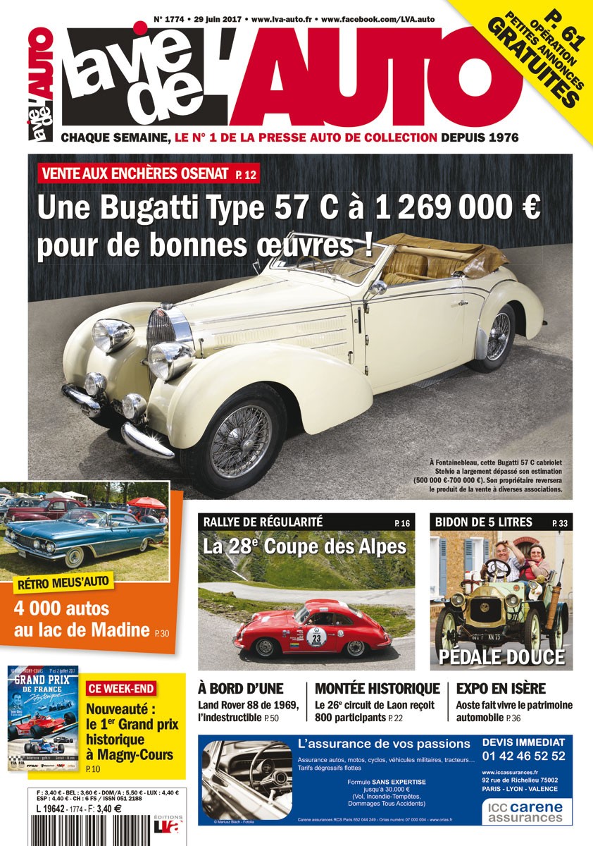 La Vie de l'Auto n° 1774 du 29/06/2017