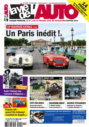 La Vie de l’Auto n° 1780 du 10/08/2017