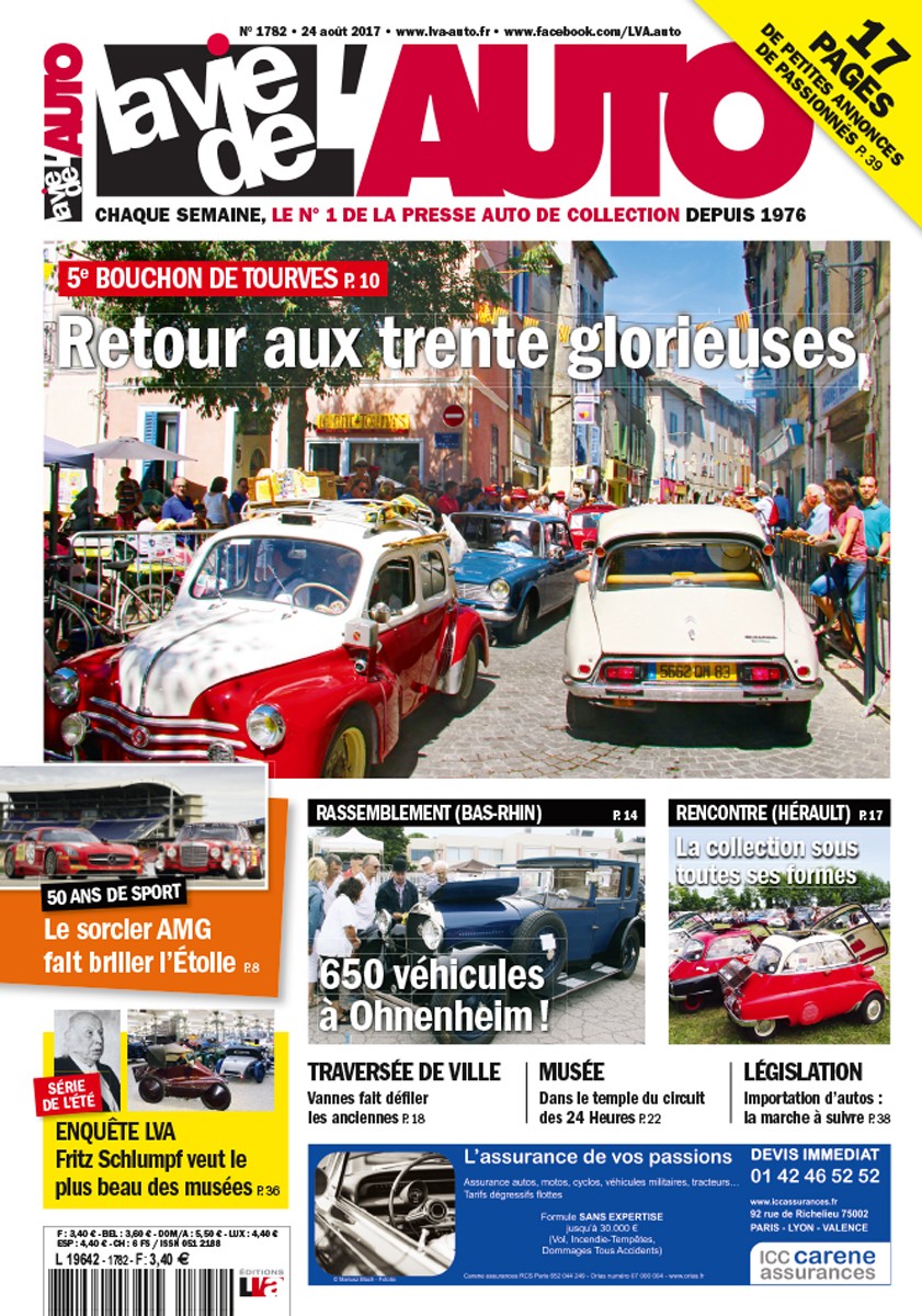 La Vie de l'Auto n° 1782 du 24/08/2017