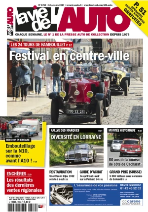 La Vie de l'Auto n° 1789 du 12/10/2017