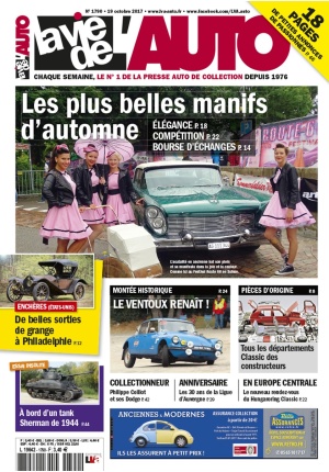 La Vie de l’Auto n° 1790 du 19/10/2017