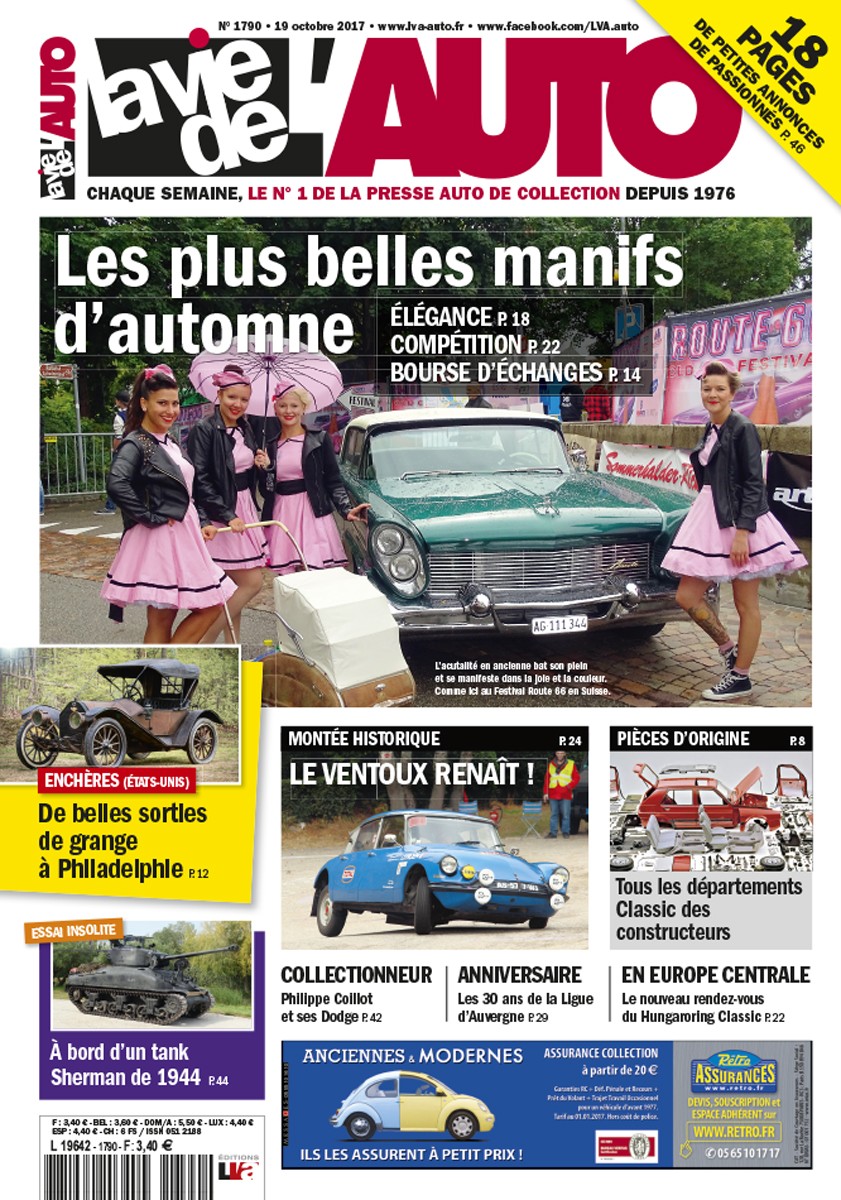 La Vie de l'Auto n° 1790 du 19/10/2017
