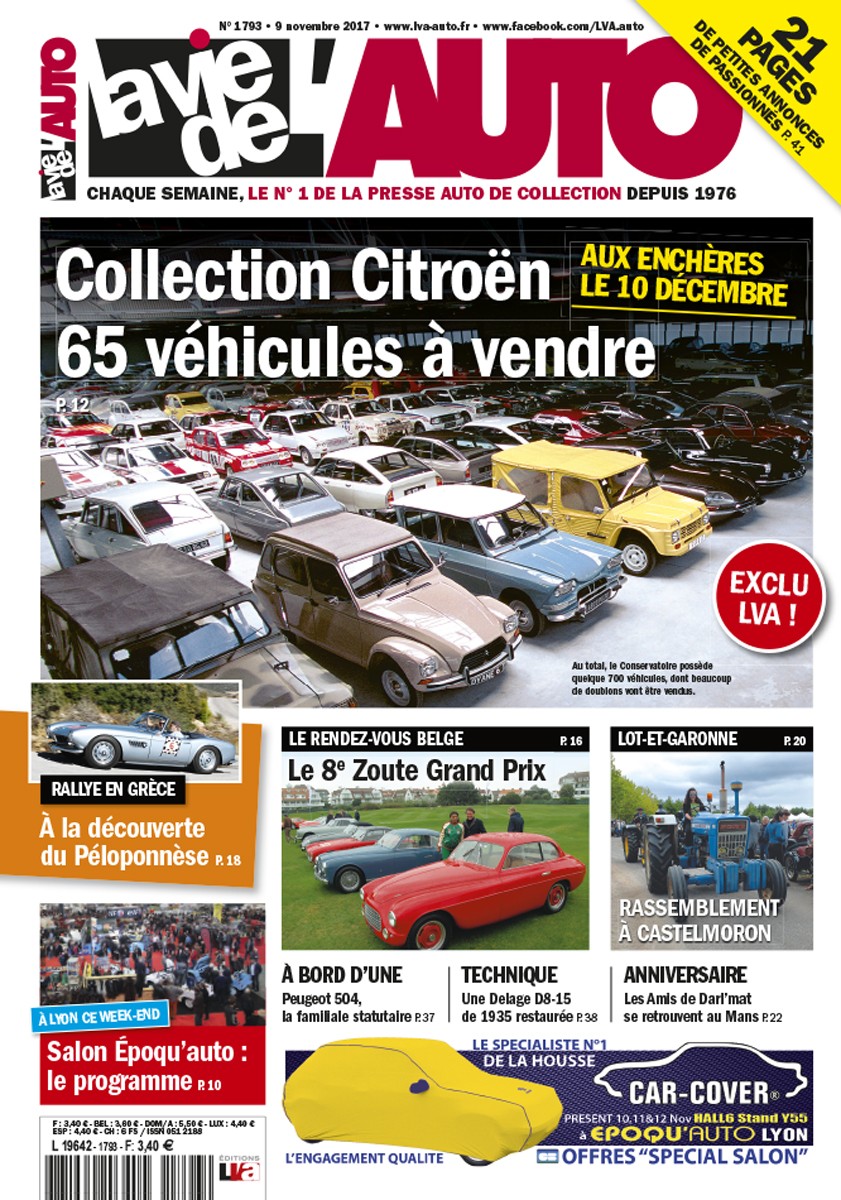 La Vie de l'Auto n° 1793 du 09/11/2017