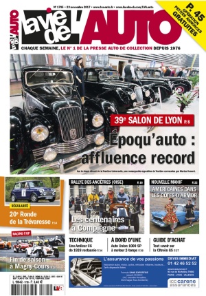 La Vie de l’Auto n° 1795 du 23/11/2017