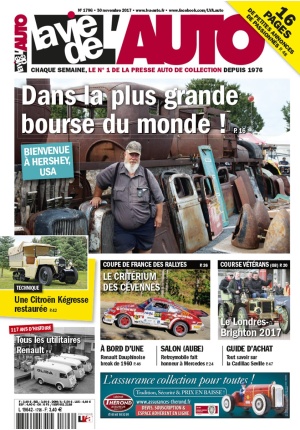 La Vie de l’Auto n° 1796 du 30/11/2017
