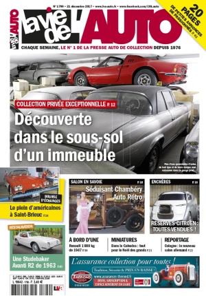 La Vie de l’Auto n° 1799 du 21/12/2017