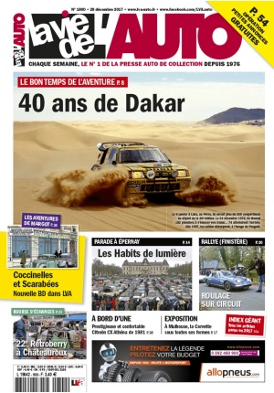 La Vie de l’Auto n° 1800 du 28/12/2017