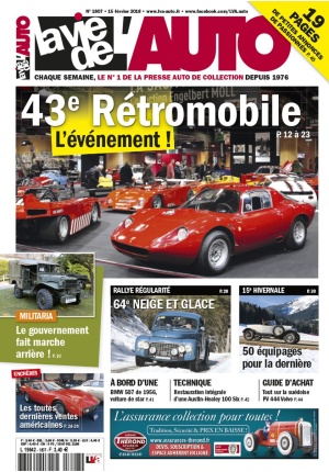 La Vie de l’Auto n° 1807 du 15/02/2018