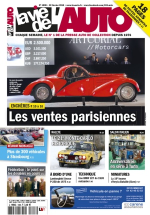 La Vie de l’Auto n° 1808 du 22/02/2018