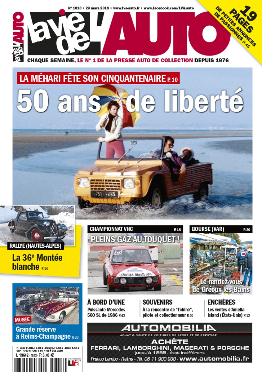 La Vie de l'Auto n° 1813 du 29/03/2018