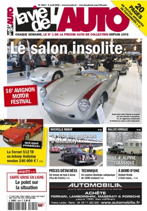 La Vie de l’Auto n° 1814 du 05/04/2018
