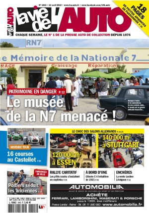 La Vie de l’Auto n° 1815 du 12/04/2018
