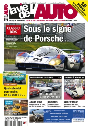 La Vie de l’Auto n° 1819 du 10/05/2018