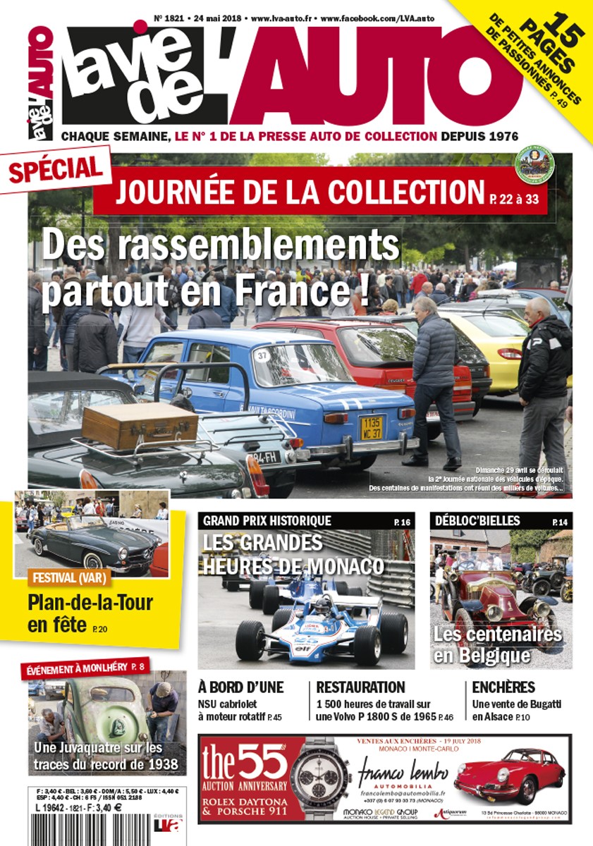 La Vie de l'Auto n° 1821 du 24/05/2018