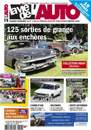 La Vie de l’Auto n° 1828 du 12/07/2018